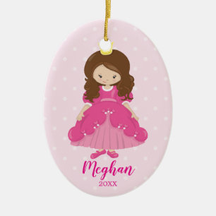 Hübsche Prinzessin Christmas Ornament