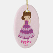 Hübsche Prinzessin Christmas Ornament (Rechts)