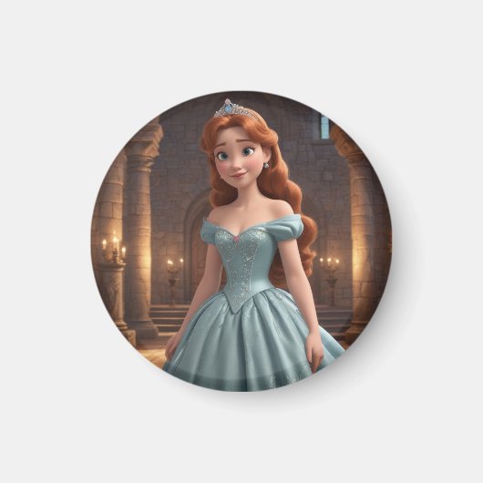 Hübsche Prinzessin Magnet (Vorne)