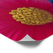 Hübsche Prinzessin mit Riesenbogenhut Poster (Ecke)