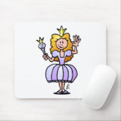 Hübsche Prinzessin Mousepad (Mit Mouse)