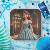 Hübsche Prinzessin Pappteller (Party)