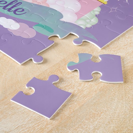 Hübsche Prinzessin Personalisiert Jigsaw Puzzle (Seite)