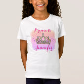 Hübsche Prinzessin Personalized T-Shirt (Vorderseite)