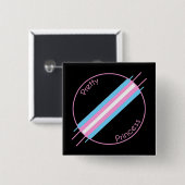 Hübsche Prinzessin Pin Button (Vorne & Hinten)