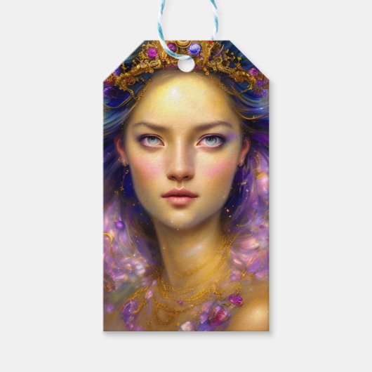 Hübsche Prinzessin Warrior Ethereal Goddess Geschenkanhänger (Vorderseite)