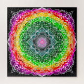 Hübsche Prismenfantasy Art meditative Puzzle (Horizontal)