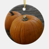Hübsche Pumpkins Ornament Round (Vorne)