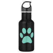Hübsche Puppy-Paw-Print Trinkflasche (Vorderseite)