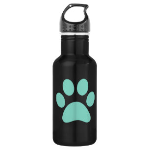 Hübsche Puppy-Paw-Print Trinkflasche