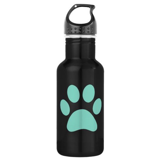 Hübsche Puppy-Paw-Print Trinkflasche (Vorderseite)