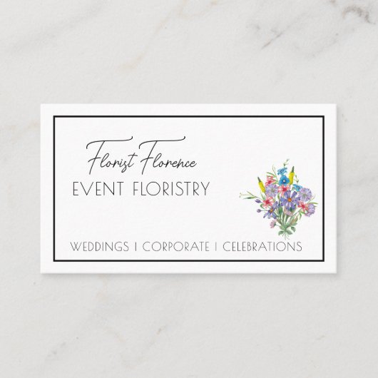 Hübsche QR-Code-Business-Karte Visitenkarte (Vorderseite)