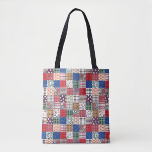 Hübsche Quilt-Universaltasche Tasche