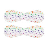 Hübsche Rainbow Hearts Pattern Girls Baseball (Paneele)