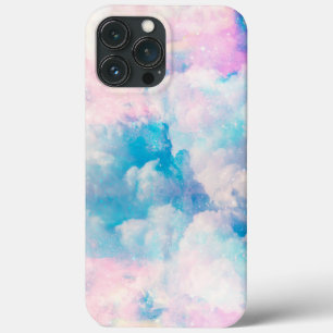 Hübsche Rainbow Pastel Clouds Ästhetische Gestal Case-Mate iPhone Hülle