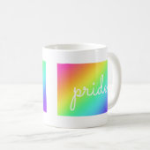 Hübsche Rainbow-Pride-Tasse Kaffeetasse (VorderseiteRechts)