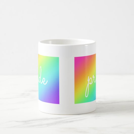 Hübsche Rainbow-Pride-Tasse Kaffeetasse (Mittel)
