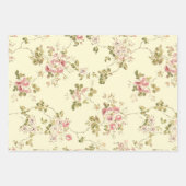 Hübsche rankende Rosen, Blumengarten Geschenkpapier Set (Vorderseite 2)
