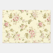 Hübsche rankende Rosen, Blumengarten Geschenkpapier Set (Vorderseite 2)