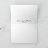 Hübsche Red Tulip und Scripterkarte Karte (Innenseite)