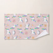 Hübsche Regenbogenfarben Badhandtuch Set (Handtuch)