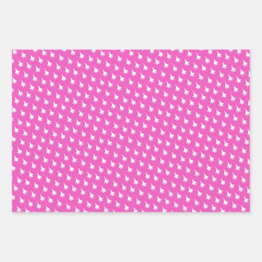 Hübsche Regenbogenfarben F-15E Adlermuster Geschenkpapier Set (Vorderseite 3)