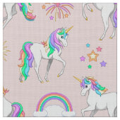 Hübsche Regenbogenfarben Stoff (Nahaufnahme)