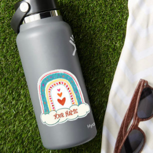 Hübsche Regenbogenhose Name Inspirivity Sticker