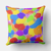 Hübsche Regenbogensplodges Abstraktes Design - Kissen (Rückseite)