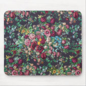 Hübsche Retro-Blume Chintz Peonies Calico Pattern Mousepad (Vorne)