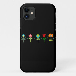 Hübsche Retro VolksBlumen Case-Mate iPhone Hülle