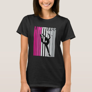Hübsche Rhythmische Gymnastik Squad Girl Kid Pink  T-Shirt