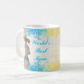 Hübsche romantische Mutter Kaffeetasse (Vorderseite Links)