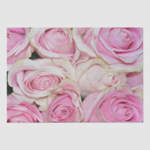 Hübsche romantische Rosa-Rose Seidenpapier