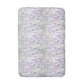 Hübsche romantische violette Blumen Badematte (Vorderseite Vertikal)
