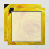 Hübsche Rosa Blume Blanche Hochzeit, Party, Einladung (Vorne/Hinten)