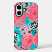Hübsche rosa Blume Case-Mate iPhone Hülle (Rückseite)