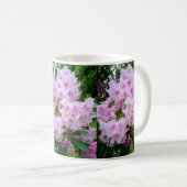 Hübsche rosa Blume Floral Botanischer Garten Tasse (VorderseiteRechts)