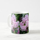 Hübsche rosa Blume Floral Botanischer Garten Tasse (Vorderseite Links)