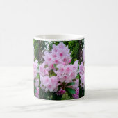 Hübsche rosa Blume Floral Botanischer Garten Tasse (Mittel)