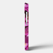Hübsche rosa Blume Foto personalisiert Case-Mate iPhone Hülle (Rückseite / Links)