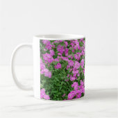 Hübsche rosa Blume Kaffeetasse (Links)