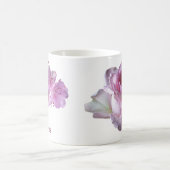 Hübsche rosa Blume mit dem Namen "Grace" (Maßgesch Kaffeetasse (Mittel)