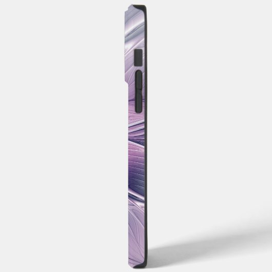 Hübsche rosa Blume Moderne Abstrakte Fraktal Kunst Case-Mate iPhone Hülle (Rückseite / Links)