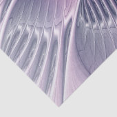 Hübsche rosa Blume Moderne Abstrakte Fraktal Kunst Seidenpapier (Detail)