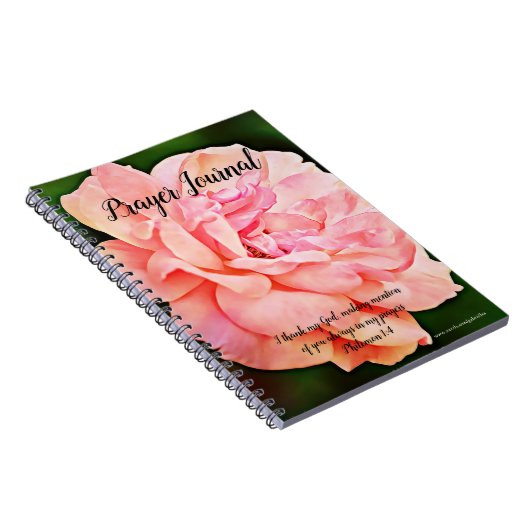 Hübsche Rosa Blume Praxiszeitung Notizblock (Rechte Seite)