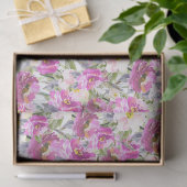 Hübsche rosa Blume Seidenpapier (Geschenk)