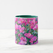 Hübsche Rosa Blume Tasse Cups (Zentrum)