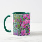 Hübsche Rosa Blume Tasse Cups (Links)