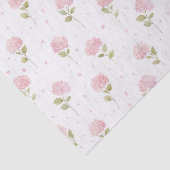 Hübsche rosa Blumen-Brautparty Seidenpapier (Ausschnitt)